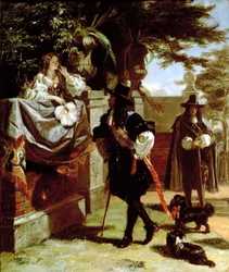 Charles II and Nell Gwynne